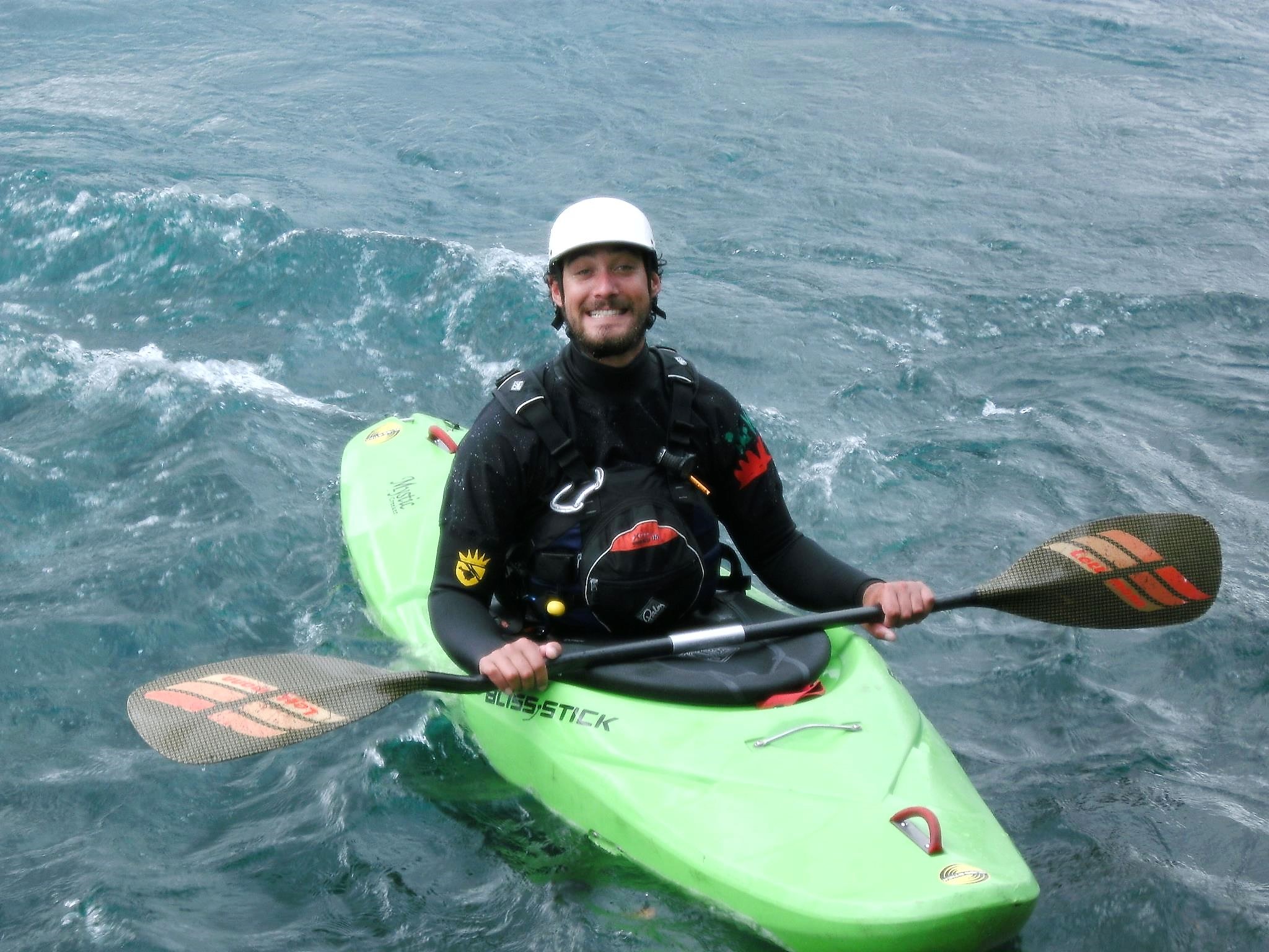 Shanan Miles on Whakapapa River