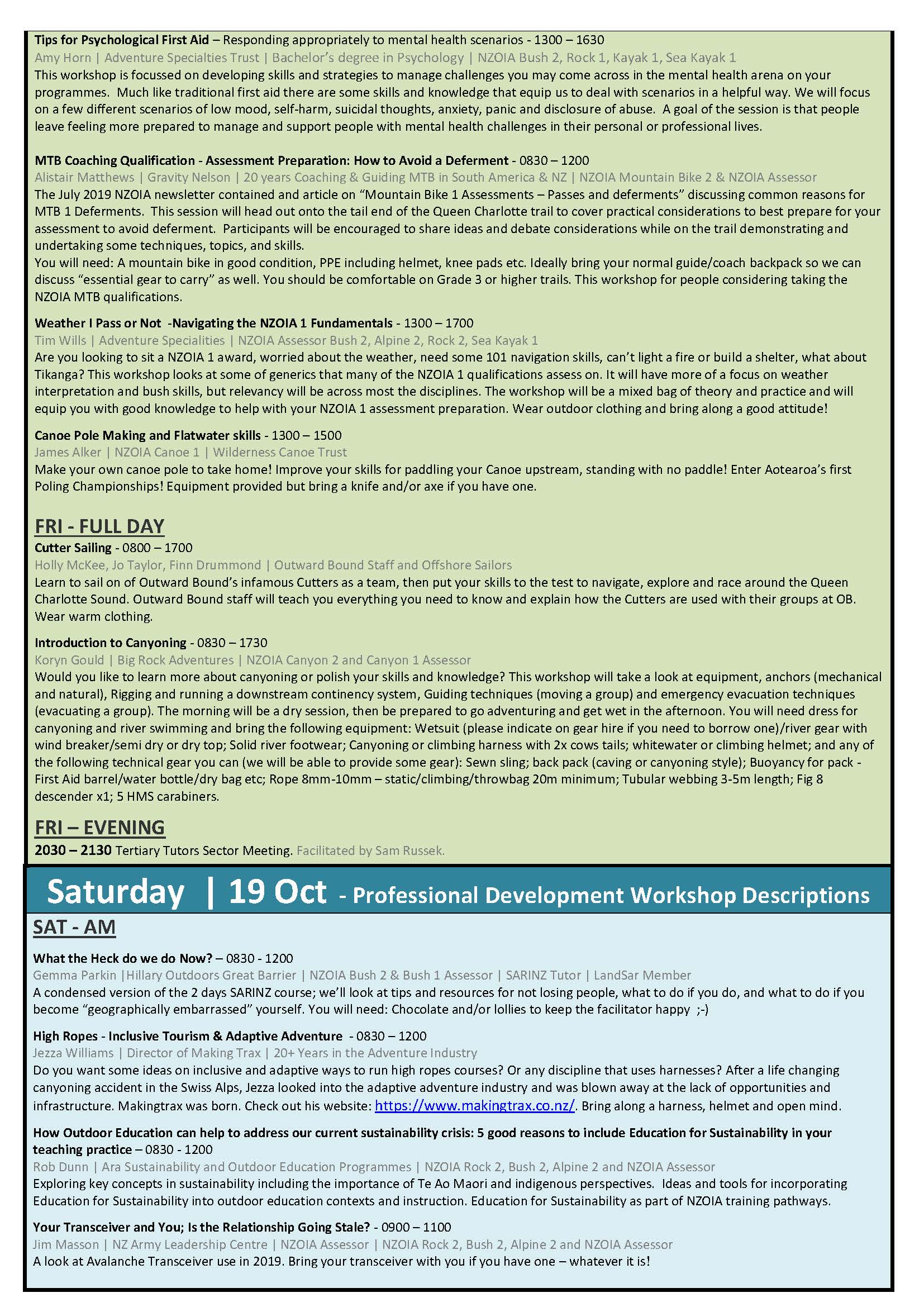 Symposium Programme 2019 Page 3